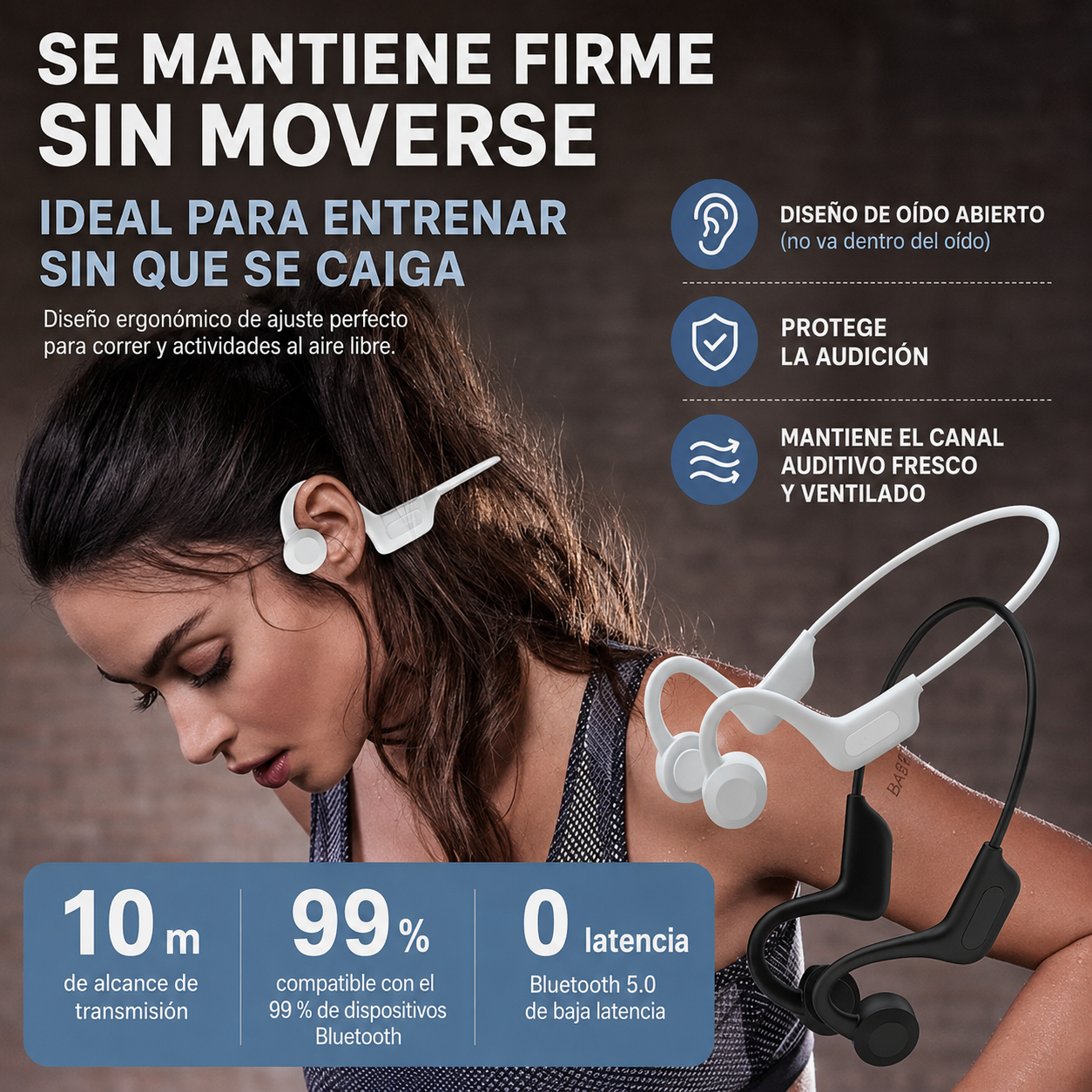 Auriculares Deportivos Bluetooth 5.0