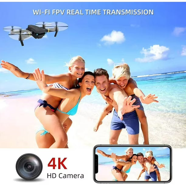 Dron Plegable con Cámara HD